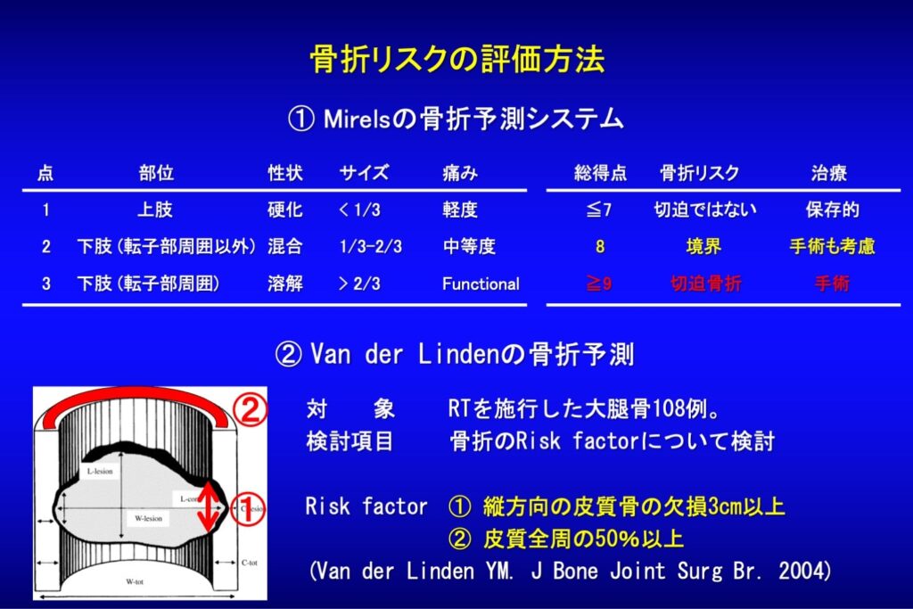 骨折・麻痺リスク評価